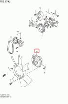 SANTANA 17120-77E07 - C/MOTOR VENTILACION