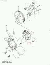 SANTANA 17120-81A00 - C/EMBRAGUE VENTILADOR