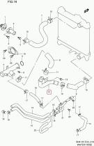 SANTANA 17860-81A00 - TUBERIA SALIDA RADIADOR