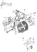 SANTANA 17910-84C10 - SOPORTE ALTERNADOR