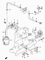 SANTANA 18530-81A01 - TUBERIA EGR   (JIMNY)
