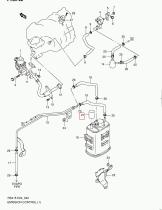 SANTANA 18571-65H20 - TAPON CANISTER (JIMNY)