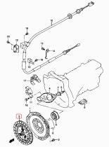 SANTANA 22400-82AE0 - DISCO DE EMBRAGUE (JIMNY)