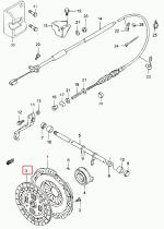 SANTANA 22400-86CB0 - DISCO EMBRAGUE (T.D.)