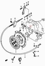 SANTANA 23260-60A00 - EJE ACCIONAMIENTO EMBRAGUE
