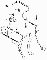 SANTANA 23710-83024 - CABLE EMBRAGUE