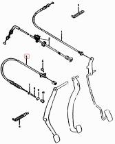 SANTANA 23710A80420 - CABLE DE EMBRAGUE