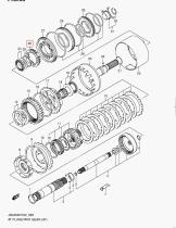 SANTANA 26841-57B00 - MUELLE, RETORNO DE PISTON