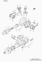 SANTANA 27322-81A80 - TORNILLO, ENGRANAJE