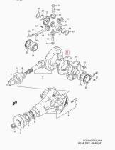 SANTANA 27421-60A13 - TAPA,DIFERENCIAL DERECHO