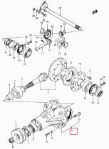 SANTANA 27450-85C00 - DIFERENCIAL DELANTERO