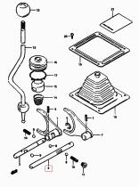 SANTANA 29332-80052 - EJE SELECTOR
