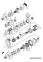 SANTANA 29711-81A10 - FLANGE,UNIVERSAL JOINT