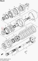 SANTANA 29945-57BT0 - JUEGO DE ARANDELAS, PLACA DE EMPUJE