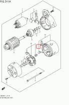 SANTANA 31131-80090 - ESCOBILLAS MOTOR ARRANQUE