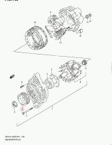 SANTANA 31171-60A21 - POLEA,ALTERNADOR