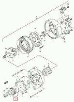 SANTANA 31171-85C00 - POLEA ALTERNADOR VITARA
