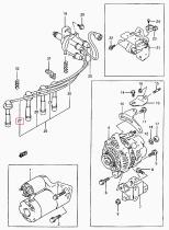 SANTANA 33730-57B21 - CABLE N.2