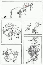SANTANA 33730-66D00 - CABLE,ALTA TENSION,Nº2
