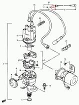 SANTANA 33760-80C00 - CABLE BUJIA NO.5