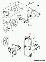 SANTANA 35684-82A10 - CLIP, L/I