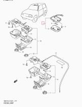 SANTANA 36210-60A00-5EH - C/PILOTO INTERIOR