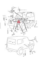 SANTANA 36820-80001 - CABLE CONEXION LUZ INTERIOR