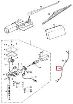 SANTANA 36845-84C10 - C/CABLEADO LIMPIA.TRASERO