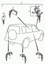 SANTANA 37145-60A00 - LLAVE EN BRUTO VITARA/JIMNY