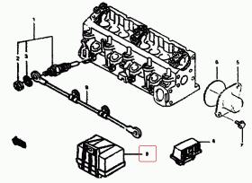 SANTANA 38860-86CB0 - RELE (1.9TD)