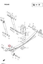 SANTANA 41310-85220 - MUELLE TRASERO