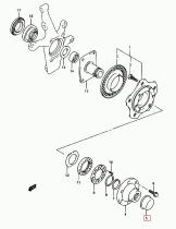 SANTANA 43241-80001 - TAPA CUBOS DELANTERO