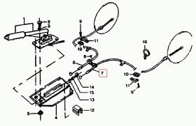 SANTANA 45096-84C00 - C/CABLE FRENO MANO L/I(S.RE