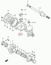 SANTANA 45111-84C00 - ALOJAMIENTO COJINETE SEMI