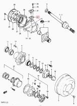 SANTANA 45621-63000 - SUPLEMENTO SEMIEJE GIRO