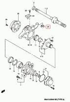 SANTANA 45630-82A00 - RODAMIENTO    (JIMNY)