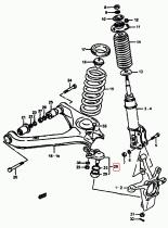 SANTANA 45700-85C00 - CONJ ROTULA BRAZO SUSP DELANT