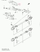 SANTANA 48400-60A10-5ES - CUBIERTA COLUMNA DE DIRECCION