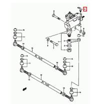 SANTANA 48691-84A80 - TUBO RETORNO, CAJA DIRECCIO