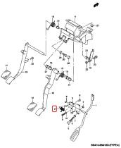 SANTANA 49491-81A70 - MUELLE,PEDAL DE ACELERADOR