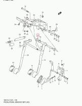 SANTANA 49691-62A00 - MUELLE,FRENO PEDAL RETORNO