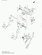 SANTANA 49691-81A50 - MUELLE PEDAL DE FRENOS