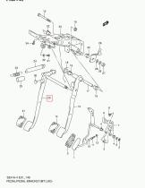 SANTANA 49810-62A52 - C/PEDAL EMBRAGUE VIT.7 M.CH