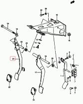 SANTANA 49810-70A00 - PEDAL EMBRAGUE