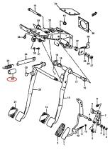 SANTANA 49821-77500 - BRAZO PEDAL EMBRAGUE