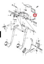 SANTANA 49821-86CA0 - BIELA, PEDAL EMBRAGUE S300/