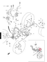 SANTANA 51310-86CB0 - TUBERIA, CIL.MAESTR.A ACTUA