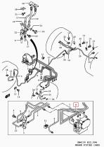 SANTANA 51450-81A50 - TUBERIA DE UNIDAD DE FRE