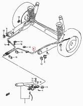 SANTANA 54410-86010 - CABLE FRENO MANO