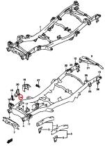SANTANA 57510-81A10 - .SOPORTE MOTOR L/D